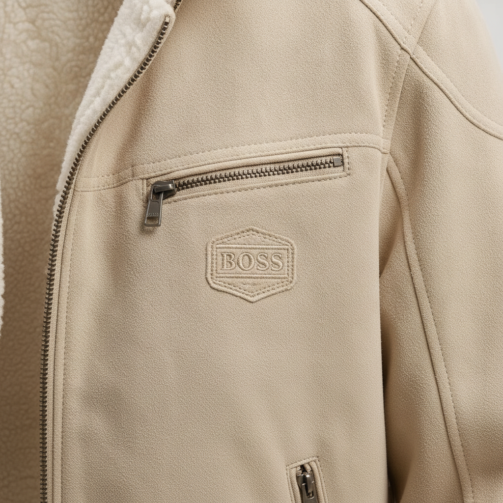 Giacca Sherpa Biker Invernale