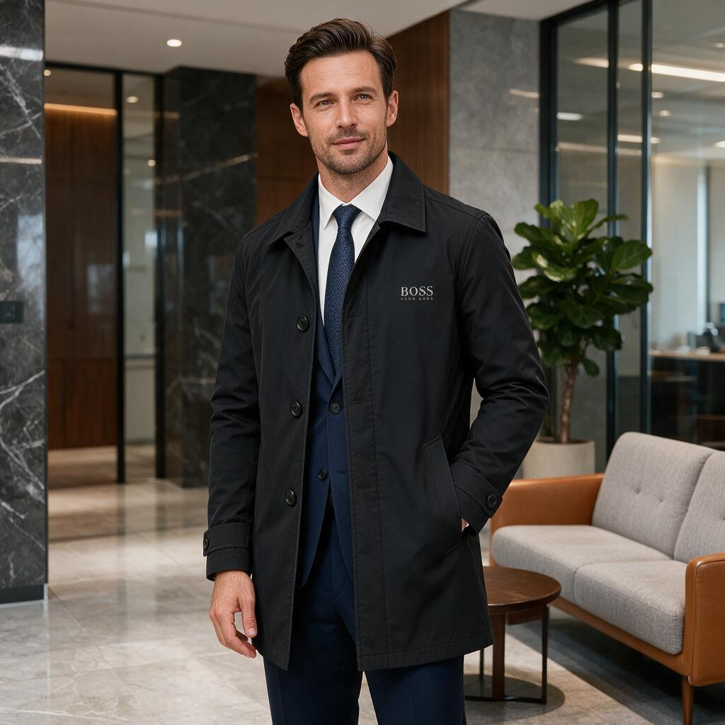 Meridian Tailored Trench Coat