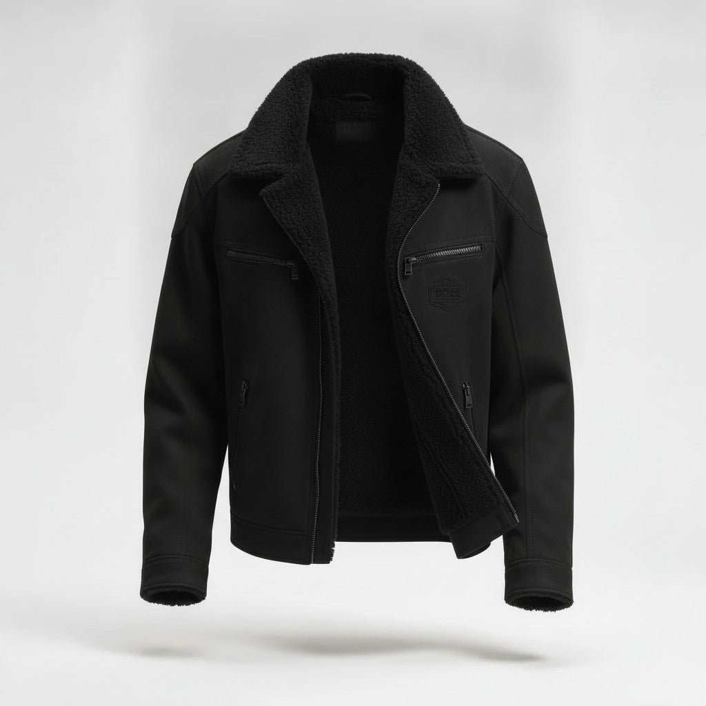 Giacca Sherpa Biker Invernale